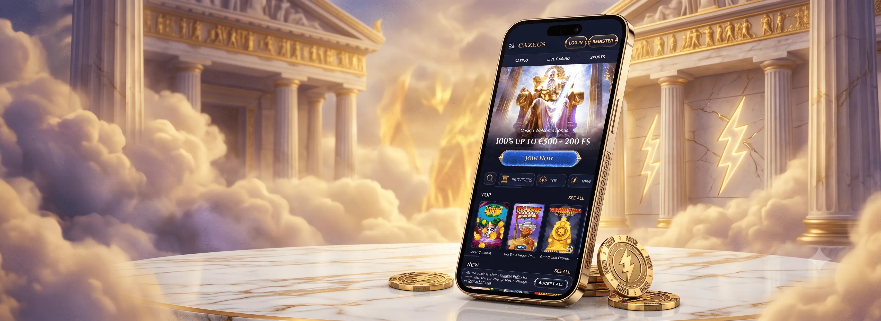 Cazeus casino online